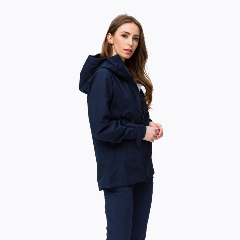 Jachetă softshell pentru femei MAMMUT Crater HS albastru marin 4