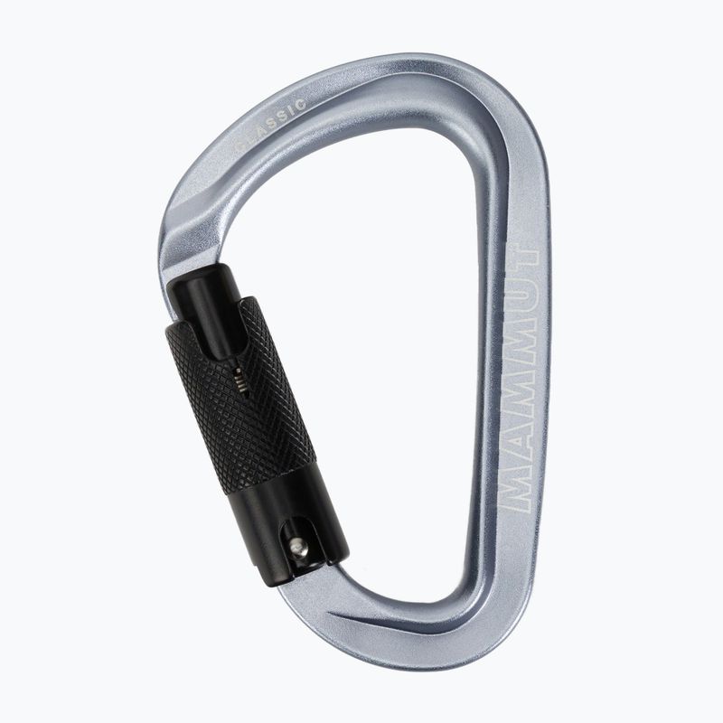 Carabinieră de escaladă Mammut Classic HMS Twistlock Plus light grey 2