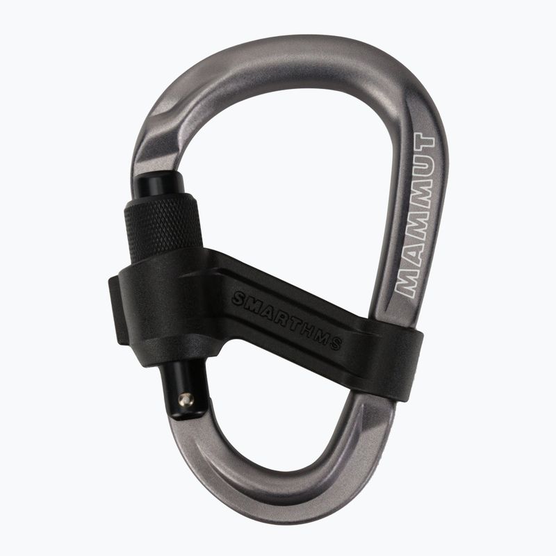 Carabinier de escaladă Mammut Smart HMS 2.0 Screwgate grey 2