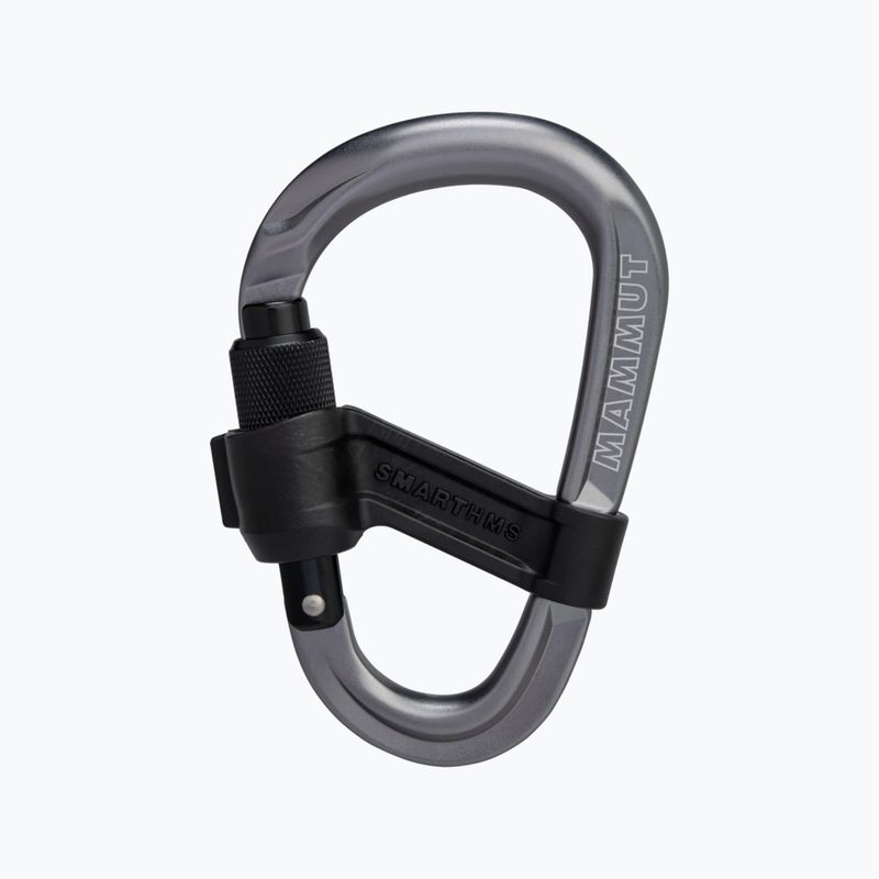 Carabinier de escaladă Mammut Smart HMS 2.0 Screwgate grey 4