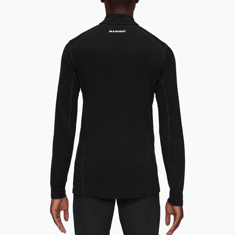MAMMUT Tricou de trekking pentru bărbați Aenergy ML Half Zip Pull negru 2