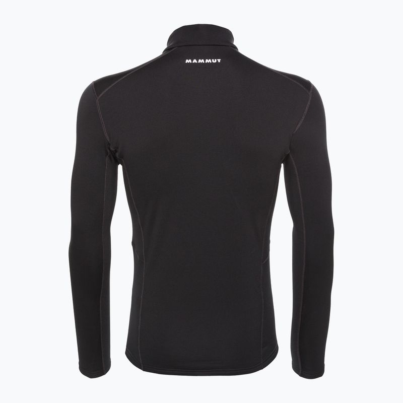 MAMMUT Tricou de trekking pentru bărbați Aenergy ML Half Zip Pull negru 2