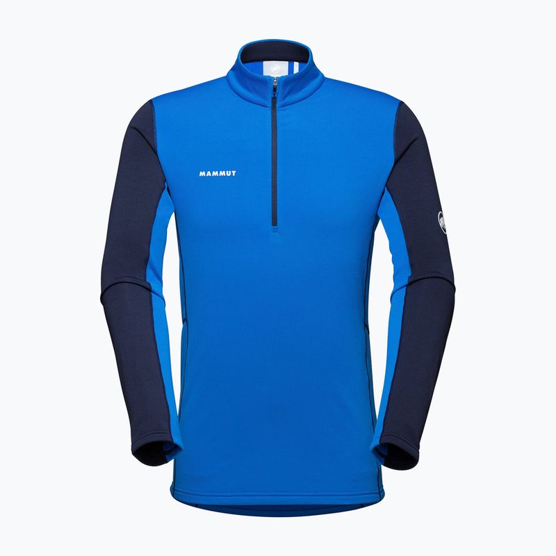 MAMMUT Tricou de trekking pentru bărbați Aenergy ML Half Zip Pull albastru 9