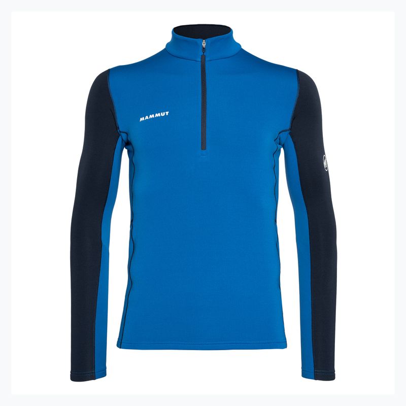 MAMMUT Tricou de trekking pentru bărbați Aenergy ML Half Zip Pull albastru 4
