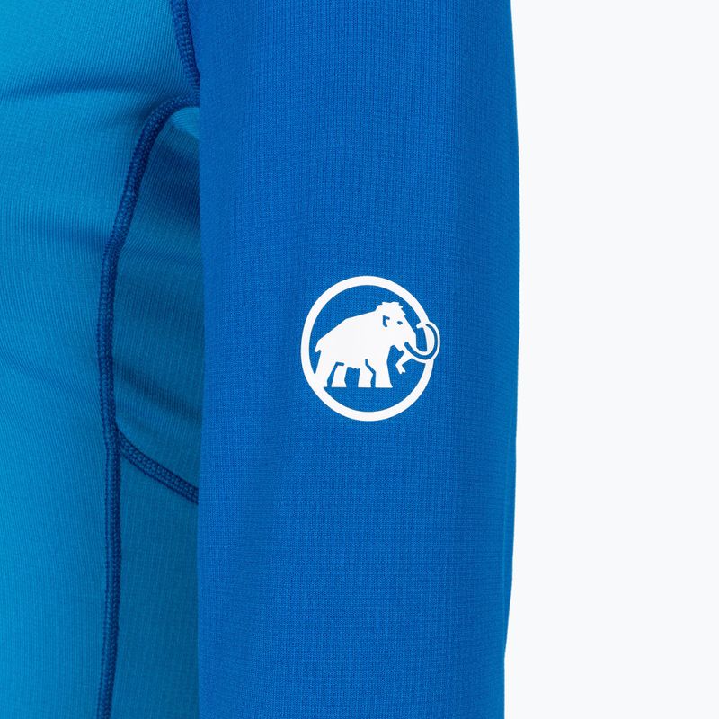 Tricou de trekking pentru femei MAMMUT Aenergy ML Half Zip Pull albastru 5