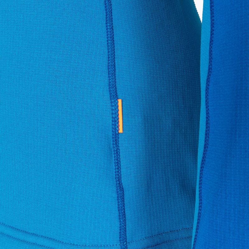 Tricou de trekking pentru femei MAMMUT Aenergy ML Half Zip Pull albastru 6