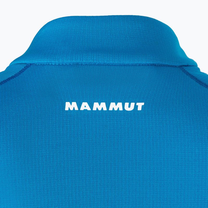 Tricou de trekking pentru femei MAMMUT Aenergy ML Half Zip Pull albastru 7