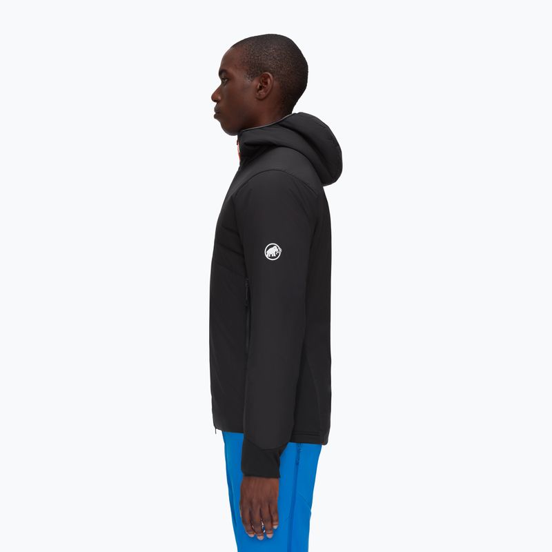 Mammut Rime Light IN Flex cu glugă pentru bărbați cu glugă negru 8