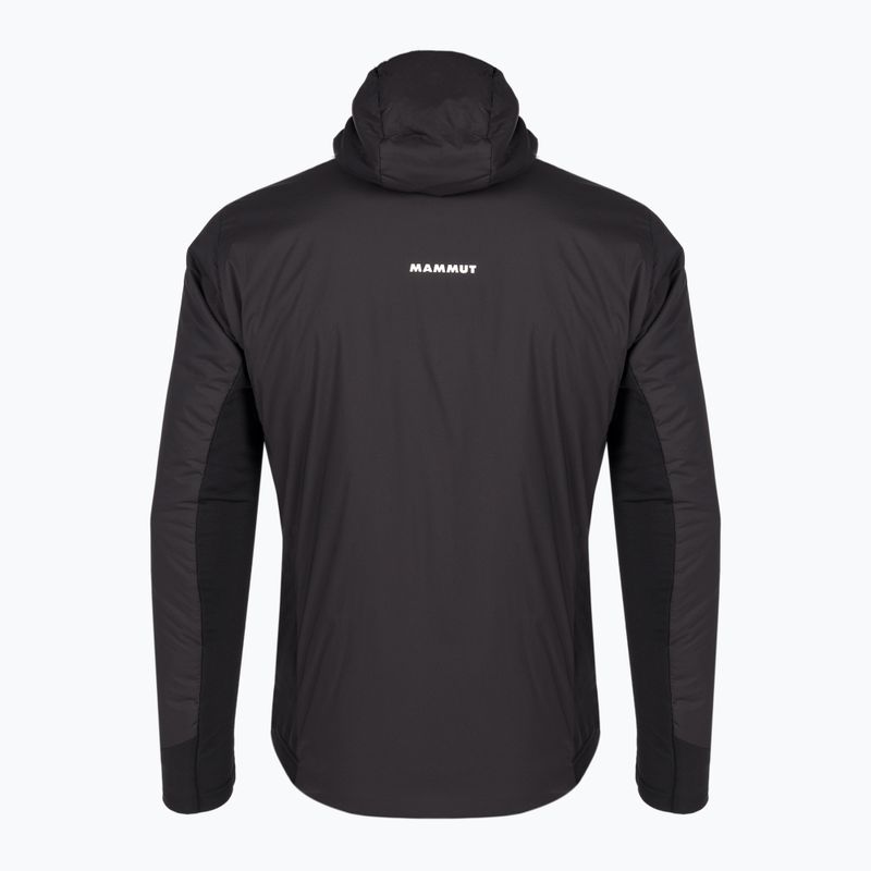 Mammut Rime Light IN Flex cu glugă pentru bărbați cu glugă negru 2