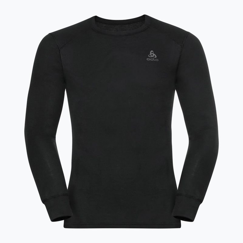 Bluză termică pentru bărbați ODLO Active Warm Bl Top Crew Neck black 3