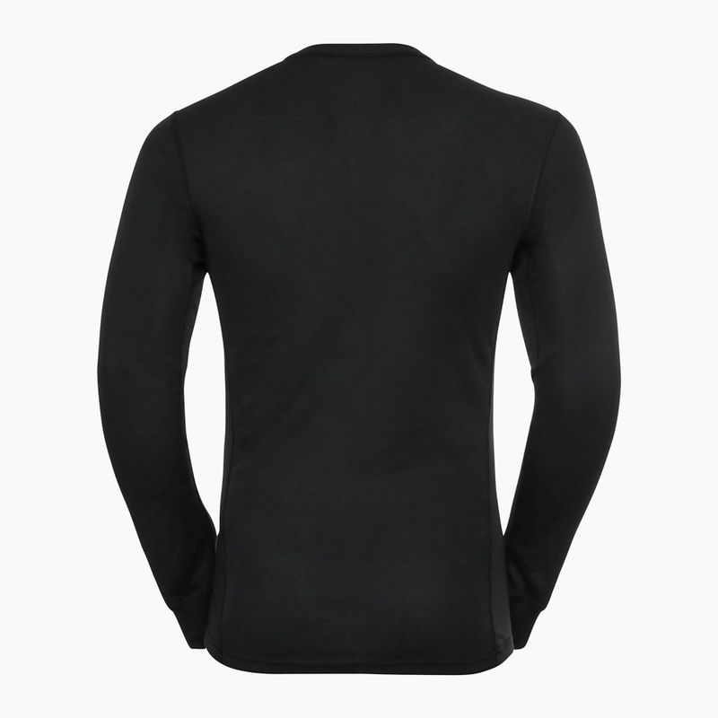Bluză termică pentru bărbați ODLO Active Warm Bl Top Crew Neck black 4