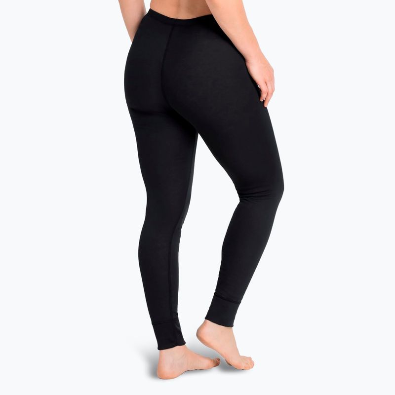 Pantaloni termoactivi pentru femei ODLO Active Warm Bl Bottom Long black 2