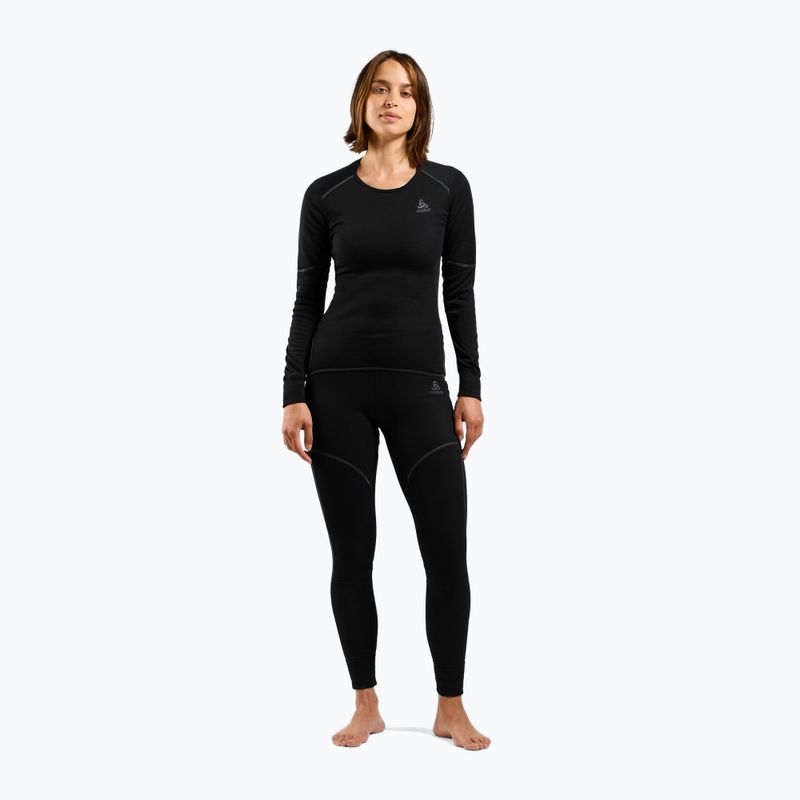 Bluză termică damă Active X-Warm Bl Top Crew Neck black 2