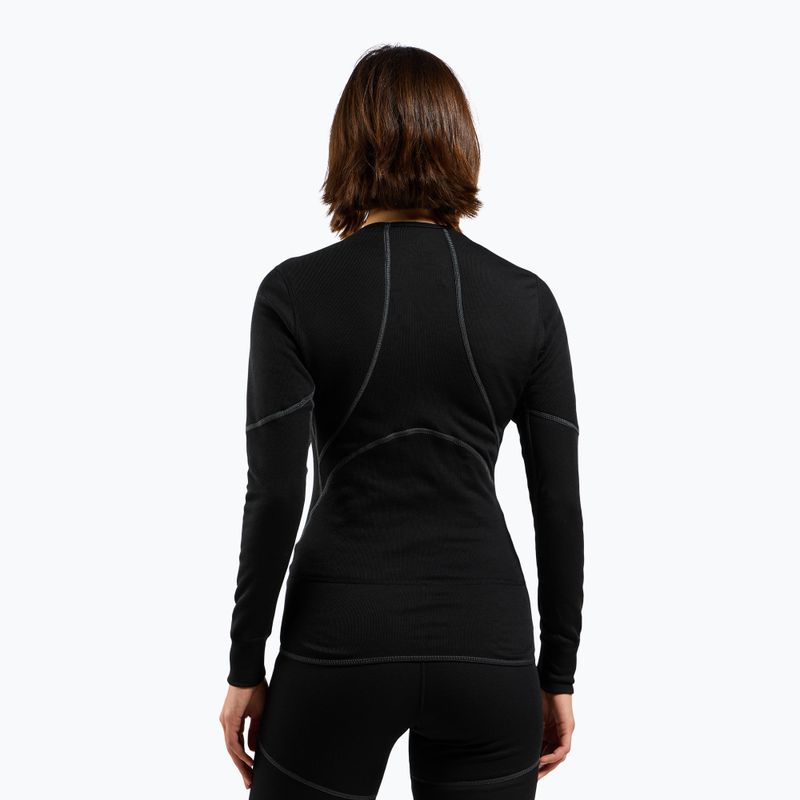 Bluză termică damă Active X-Warm Bl Top Crew Neck black 3