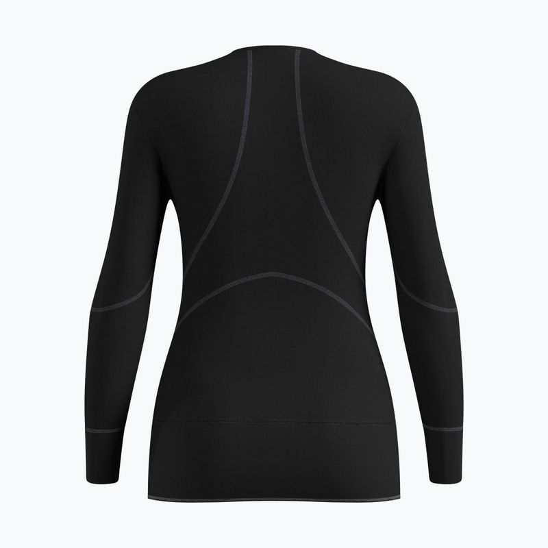 Bluză termică damă cu mâneci lungi  Active X-Warm Bl Top Crew Neck black 2