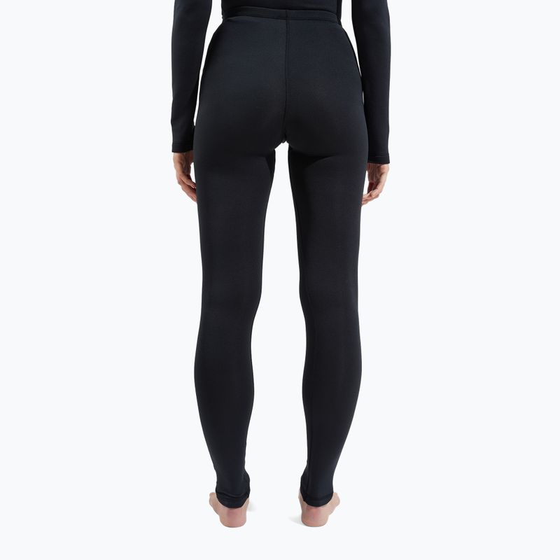 Pantaloni termici pentru femei ODLO Fundamentals Active Warm Bl Bottom Long negri 3