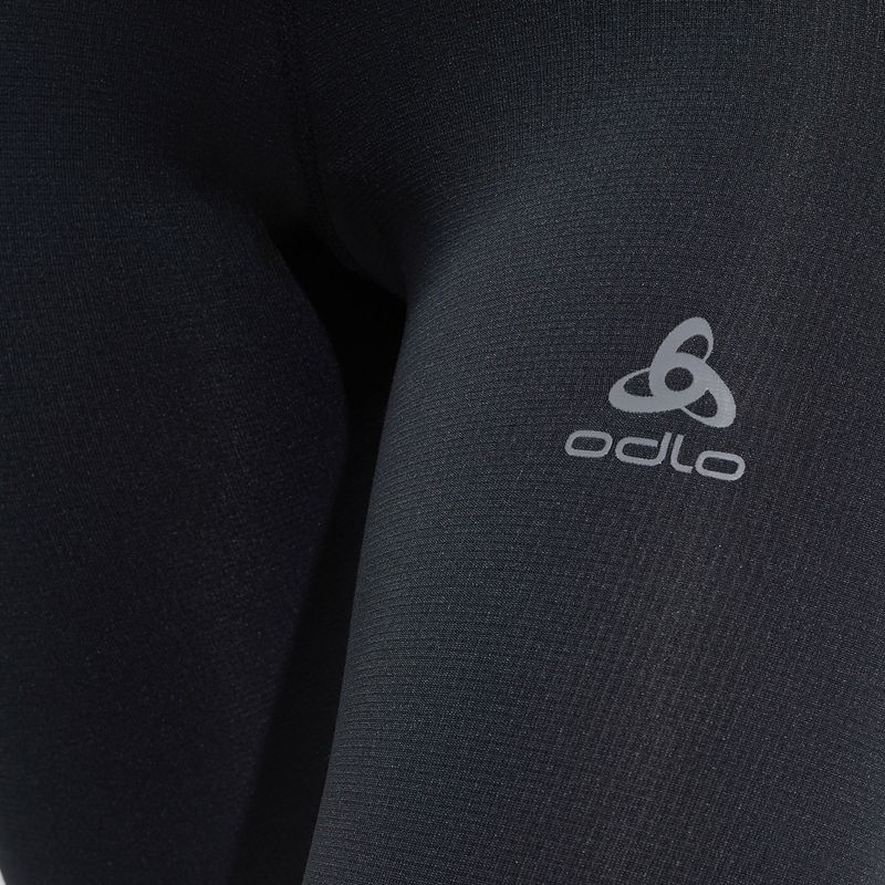 Pantaloni termici pentru femei ODLO Fundamentals Active Warm Bl Bottom Long negri 4