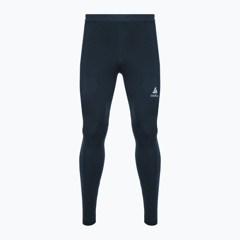 Pantaloni de schi fond pentru bărbați ODLO Ceramiwarm albastru marin 622482