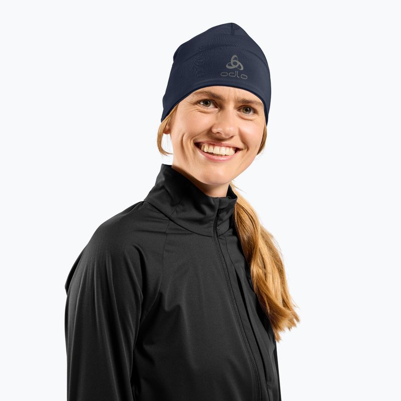 Șapcă ODLO Polyknit Warm Eco albastru marin 762670/20731