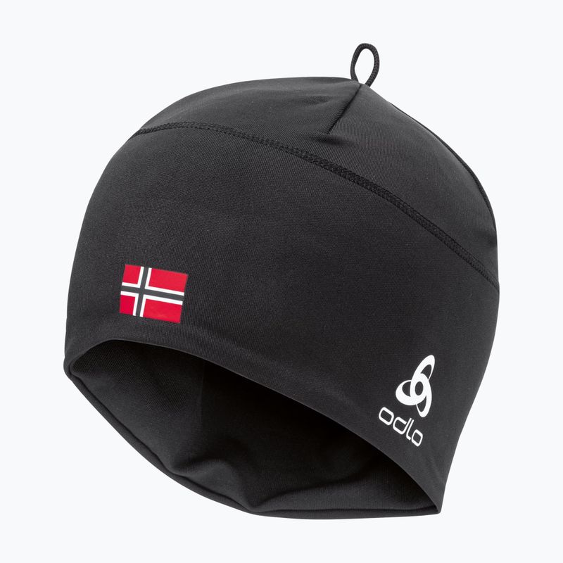Căciulă de iarnă ODLO Polyknit Fan Warm black/norwegian flag 2