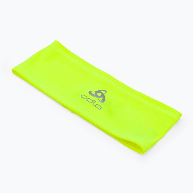 Bandă de cap ODLO Polyknit Light Eco galben 762690/50016