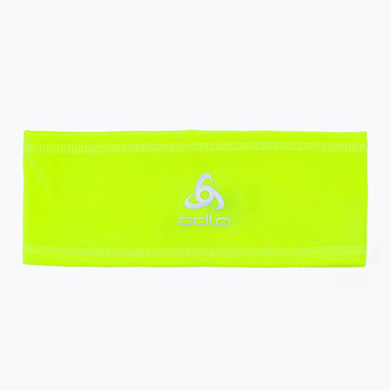 Bandă de cap ODLO Polyknit Light Eco galben 762690/50016 2