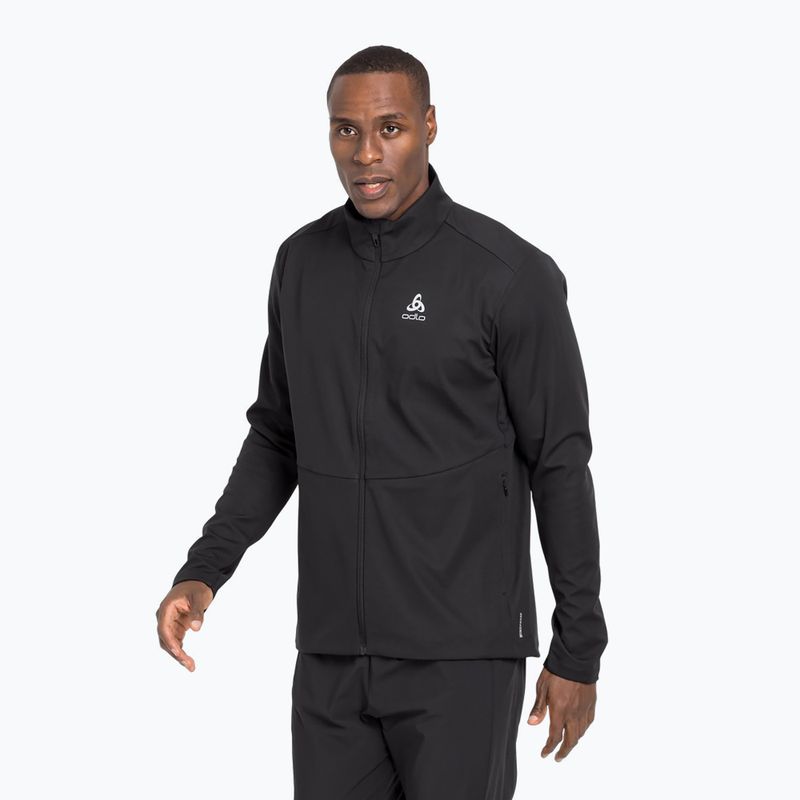 Jachetă de schi pentru bărbați Odlo Markenes softshell negru 612642
