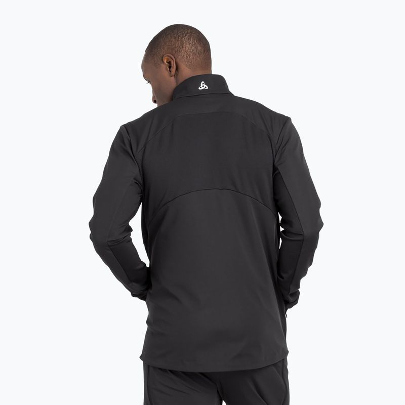 Jachetă de schi pentru bărbați Odlo Markenes softshell negru 612642 2
