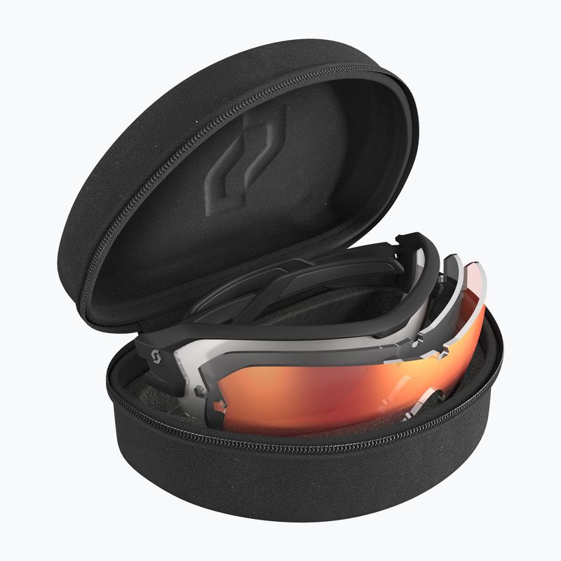 Ochelari de soare SCOTT Spur Multi-Lens Case negru mat, gri/negru/negru/roșu 5