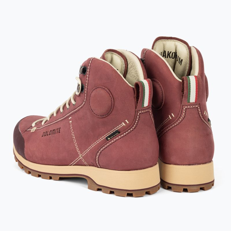 Încălțăminte de trekking pentru femei Dolomite 54 High Fg Gtx W’s, roșu, 268009 0637 3