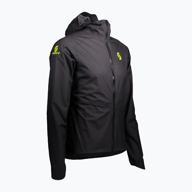 Geacă de alergare pentru bărbați  SCOTT RC Run Waterproof black/yellow 3