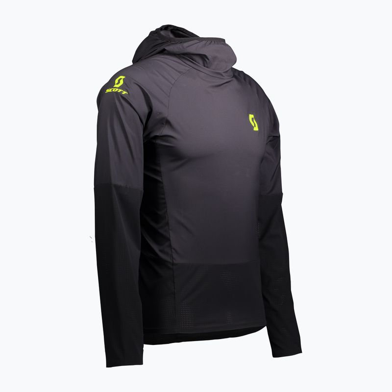 Geacă de alergare pentru bărbați  SCOTT RC Run Windshield black/yellow 3