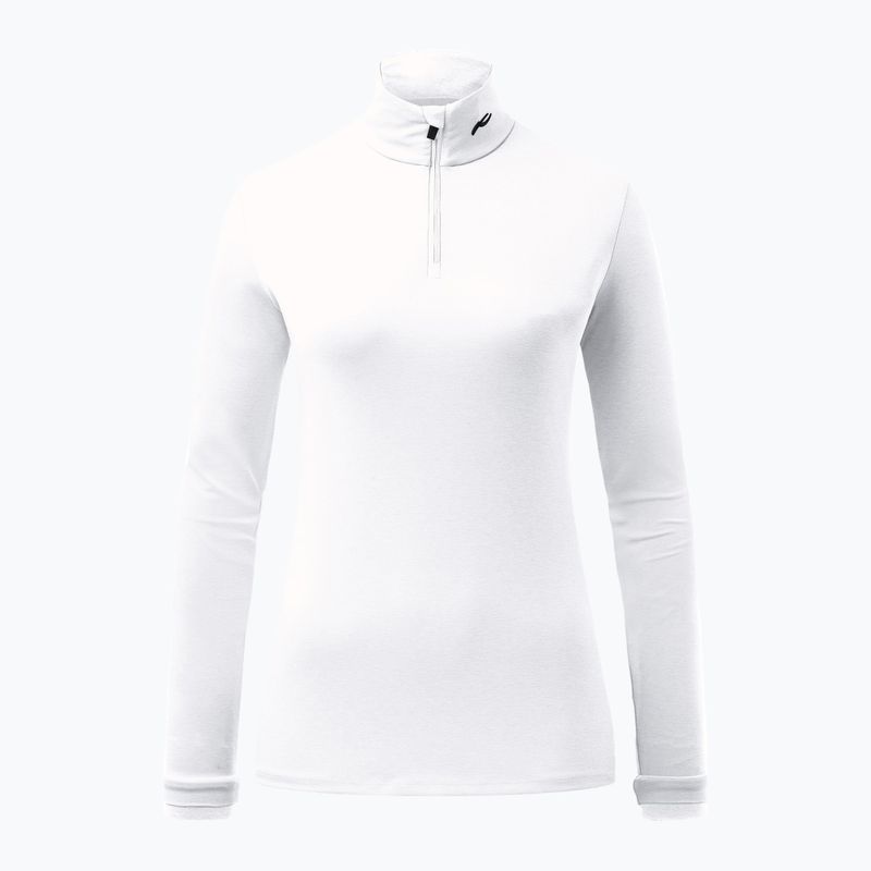 Bluză de schi pentru femei  KJUS Feel Midlayer Half Zip white