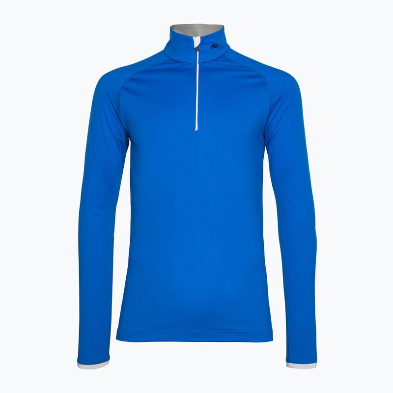 Tricou de schi pentru bărbați KJUS Feel Half-Zip albastru MS25-E06