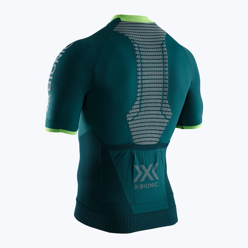 Bărbați X-Bionic Invent Regulator Bike Race Zip verde închis RT-BT00S19M-E015 2