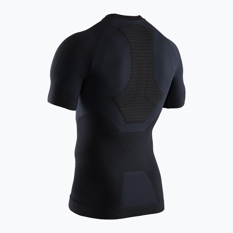 Tricou X-Bionic Invent 4.0 Run Speed pentru bărbați, negru opalin/alb arctic 2