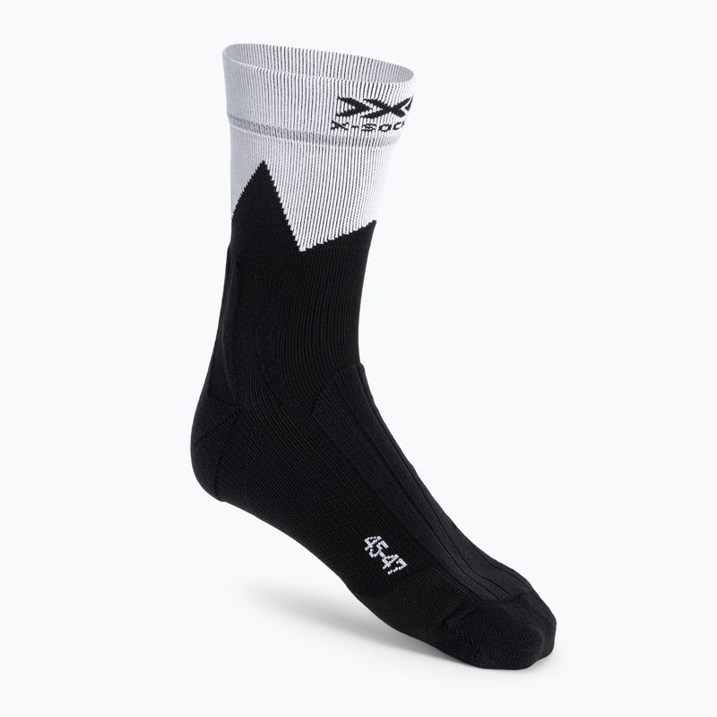 X-Socks MTB Control șosete de ciclism negru și alb BS02S19U-B014