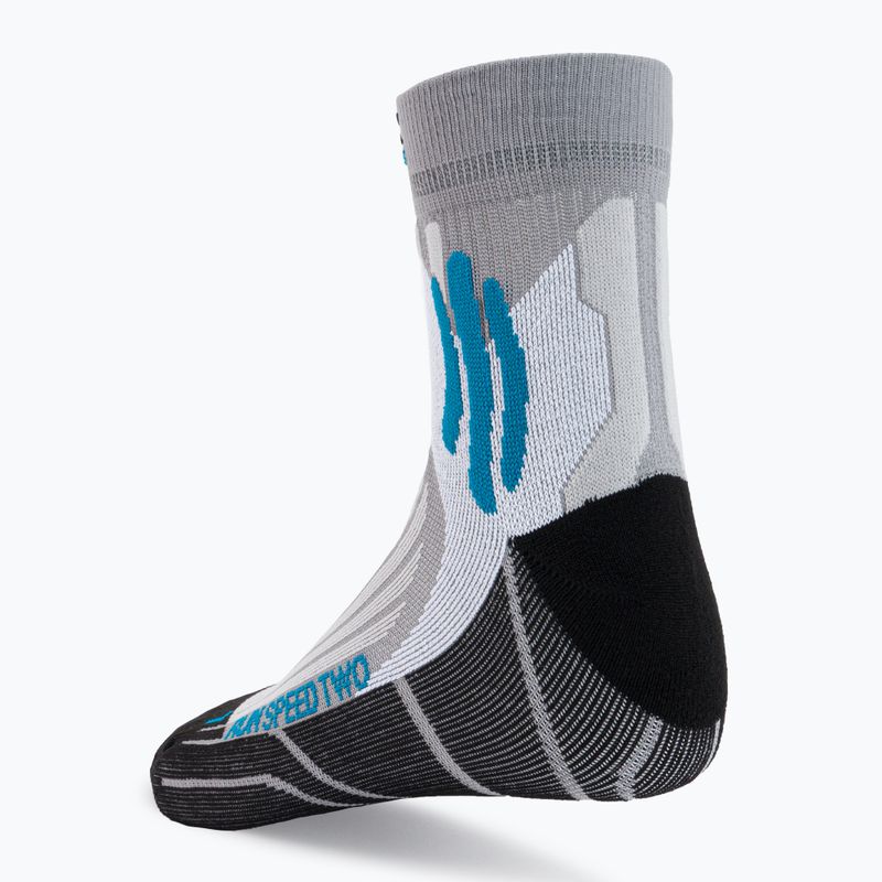 Șosete de alergare X-Socks Run Speed Two gri-negru RS16S19U-G004 3