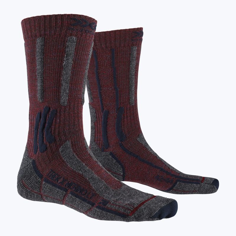 Șosete de trekking X-Socks Trek X Merino LT maro TS03S19U-R008 4