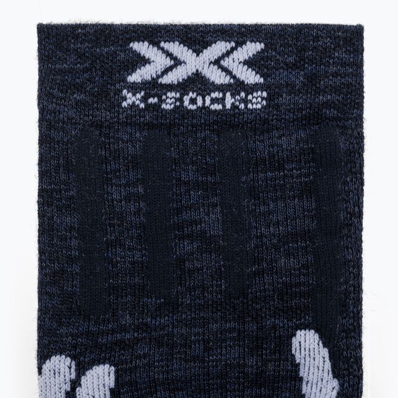 Șosete pentru femei X-Socks Trek X Merino midnight blue/arctic white 3
