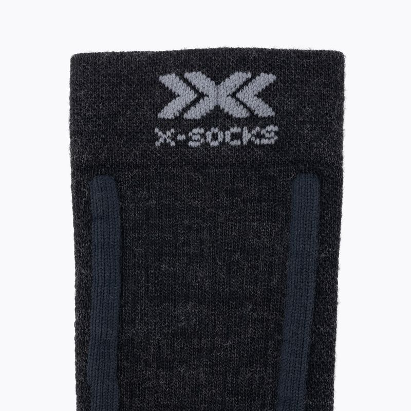 Șosete de trekking X-Socks Trek Expedition negru opal / gri dolomit melange șosete de trekking 4