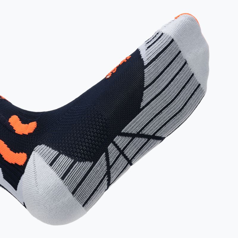 X-Socks Trek Șosete de trekking în aer liber albastru miezul nopții/portocaliu-curcubeu