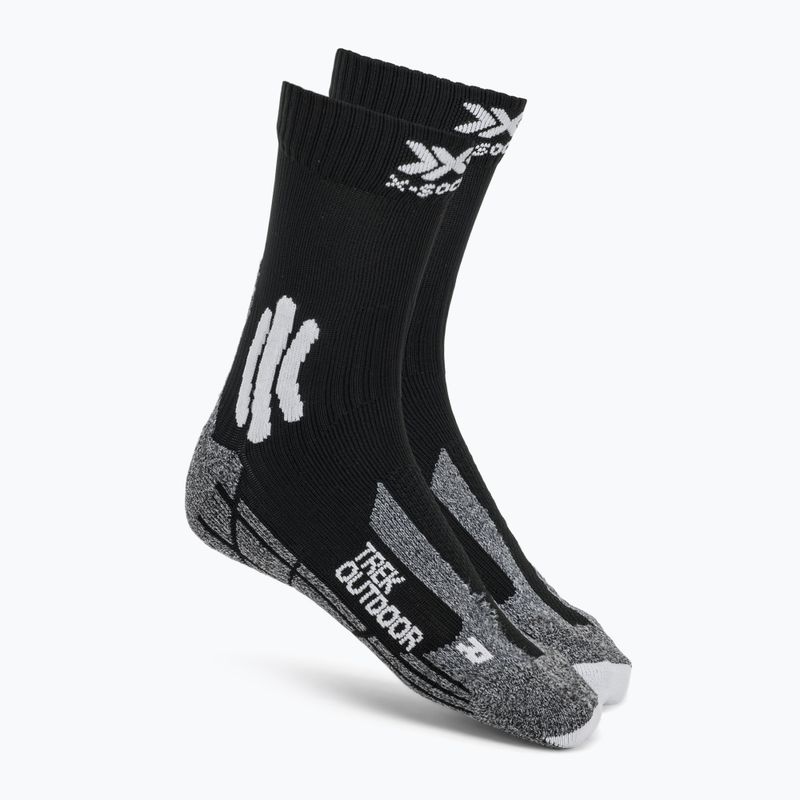 Șosete X-Socks Trek Outdoor black/grey melange