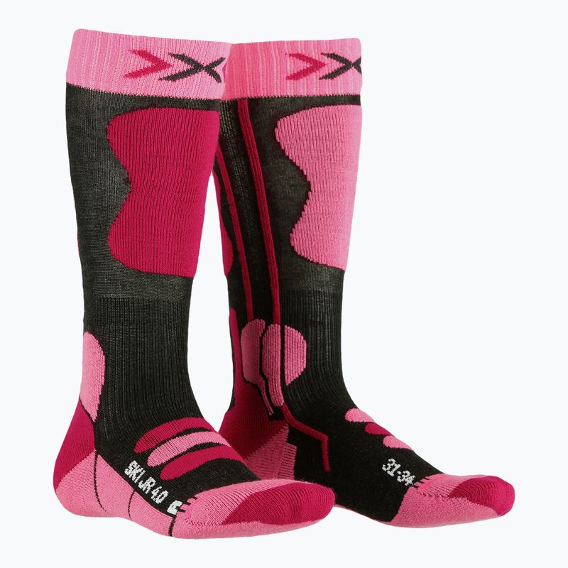 Șosete de schi pentru copii X-Socks Ski 4.0, gri, XSSS00W19J
