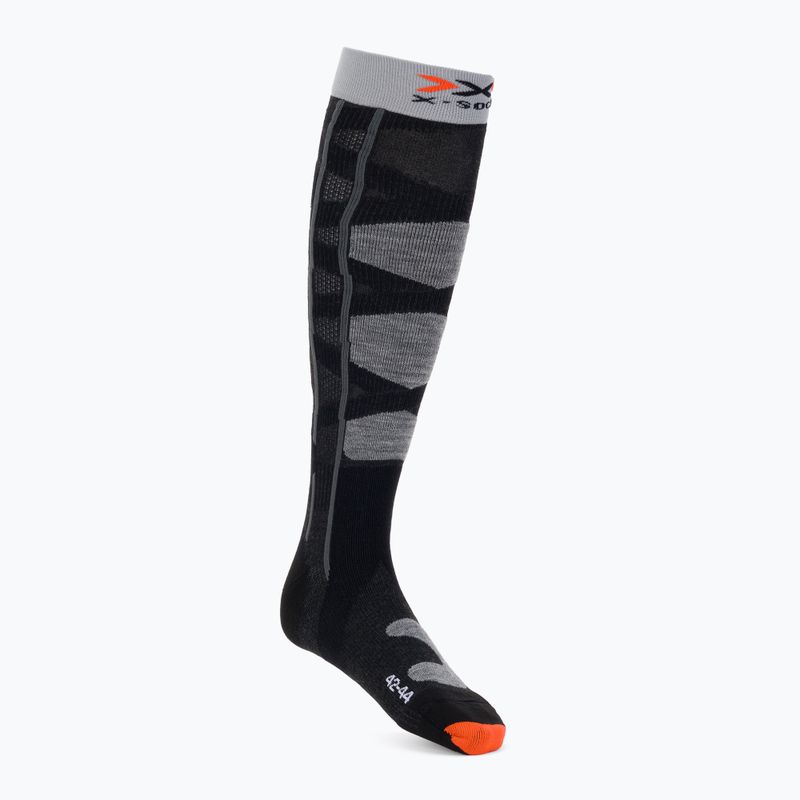 X-Socks Ski Control 4.0 negru-gri șosete de schi XSSSKCW19U 2