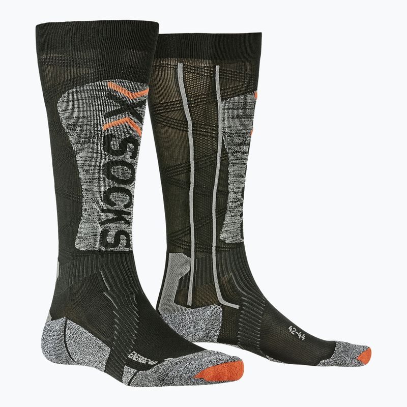 Șosete de schi X-Socks Ski Energizer Lt 4.0, gri, XSSSNGW19U 4