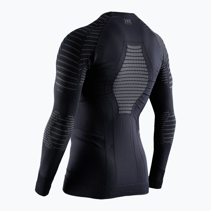 Bluză termică pentru bărbați X-Bionic Invent 4.0 LS black/charcoal 6