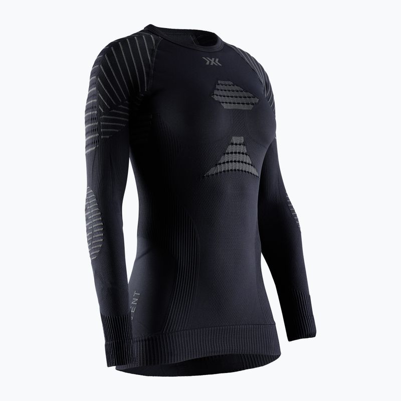 Bluză termică damă X-Bionic Invent 4.0 LS black/charcoal 6