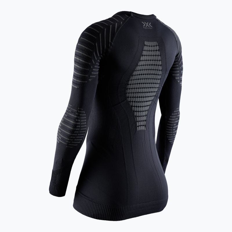 Bluză termică damă X-Bionic Invent 4.0 LS black/charcoal 7