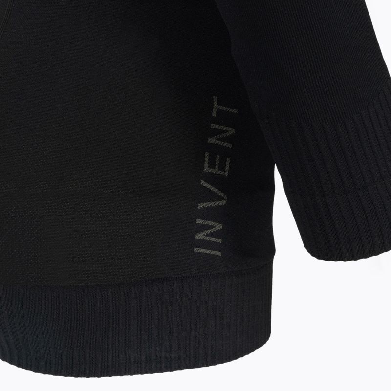 Bluză termică damă X-Bionic Invent 4.0 LS black/charcoal 5